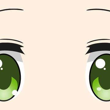 せいせきたんの目をトレースしてみた