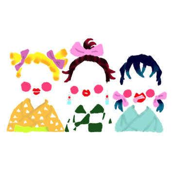鬼滅の刃 塗り絵