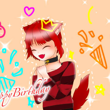 莉犬くん誕生日おめでとうございます！