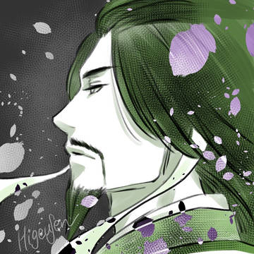 横顔諸葛亮。