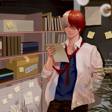 Todoroki Shoto (轟焦凍) Fanart