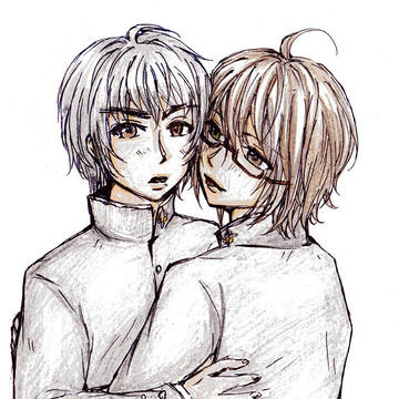 【創作BL】高校生BL&兄弟BL(アナログ絵)
