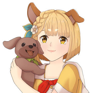 ヴァジラと子犬
