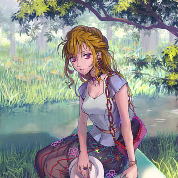 夏のお嬢さま