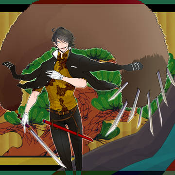 【夏闘乱2019】黒数珠 愛綱【西軍】