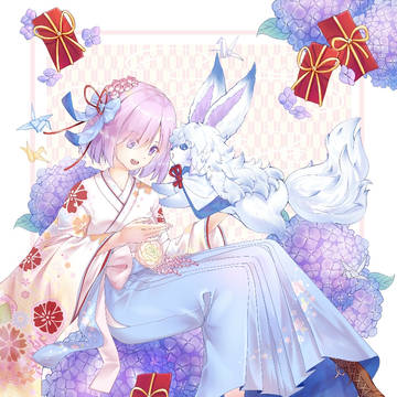 マシュ・キリエライト  玛修新年和服同人