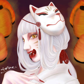 お狐様の嫉妬