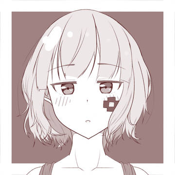 タンクトップの女の子