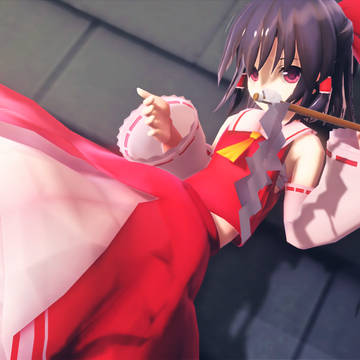 幻想郷の巫女。