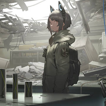 研究室と、ガレキ