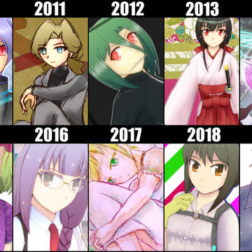 オリキャラで10年進化録