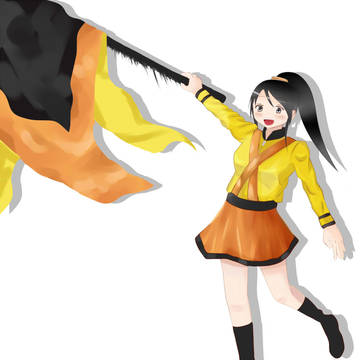 カラーガードちゃん