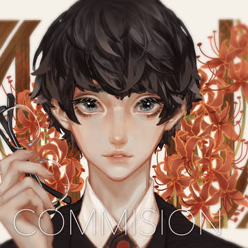 黒髪少年