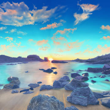 綺麗な海辺
