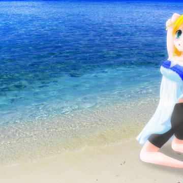 夏壁2013　夏子さん　PC壁紙用