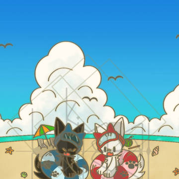 おーかみきょーだい。# cool　LINE着せかえ第2弾