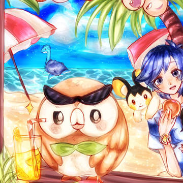 summer time with モクロー 🍹