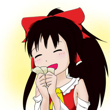 A Happy Miko