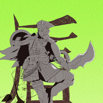 片手剣 Sword and Shield
