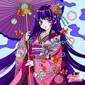 Girl With Kimono