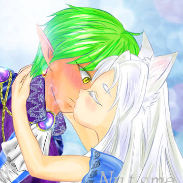Birthday kiss