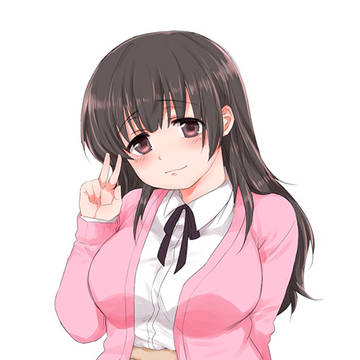 黒髪ロング巨乳のむちむち