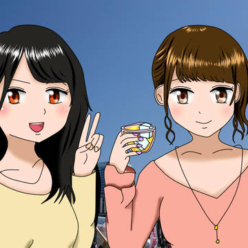 駒木結衣さんと山岸愛梨さん【お誕生日】