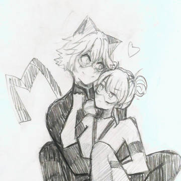 Ladychat(?) lady mouse(?)