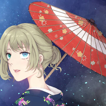 楓さん初描き