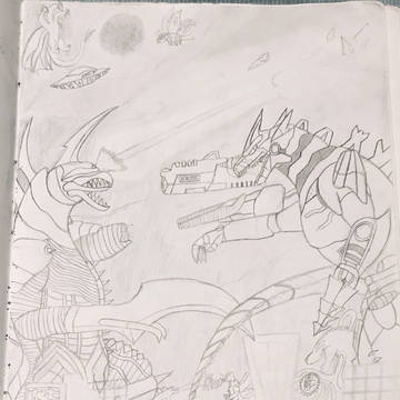 Kiryu vs Gigan