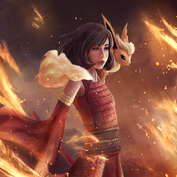 Flareon Samurai