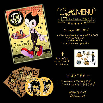 PRE-order "BENDY CAFE" Fanbook