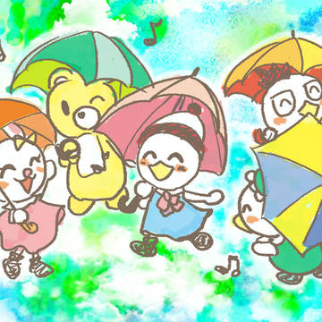Sing in the rain・・・!