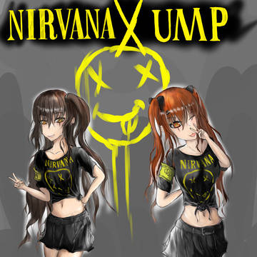 Nirvana(Tシャツ) × UMP