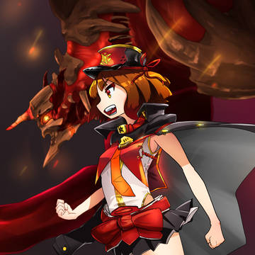 女の子+モンスター
