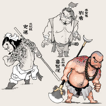 デフォルメ水滸伝