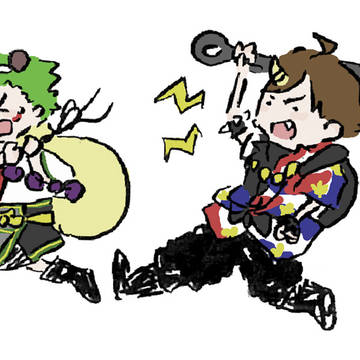 [エムマス]おにたぬ４コマ[腐要素あり] [再録]