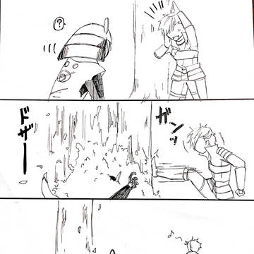 【左又】左又+ばさらくがき