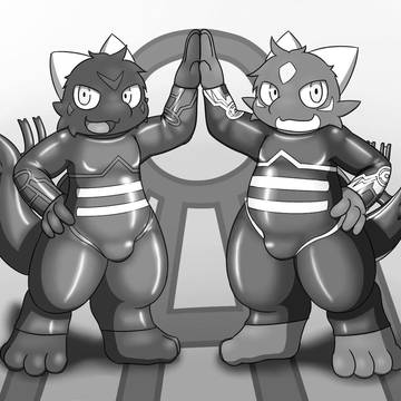 ポ○モン柄ウエットスーツ