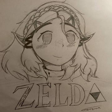 Short hair princess Zelda