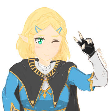 Short Haired Zelda