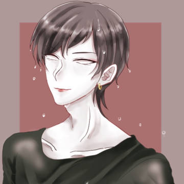 水も滴るよつつじ落書き
