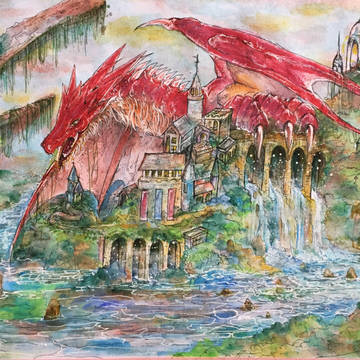 赤きドラゴンの街