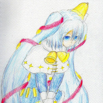 ハンドベル雪ミクさん