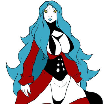 La bruja azul/The blue Witch
