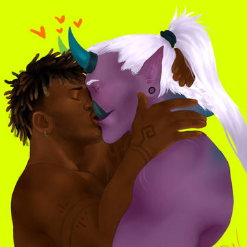 kiss a demon!