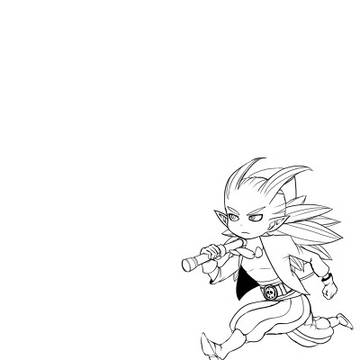 こいつ動くぞっ…!DQらくがき2