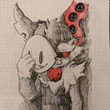 摸