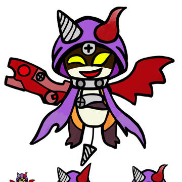 とある事情で描いたメディア向けキャラクター