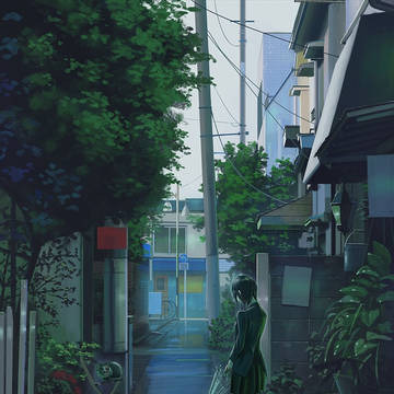 雨上がり